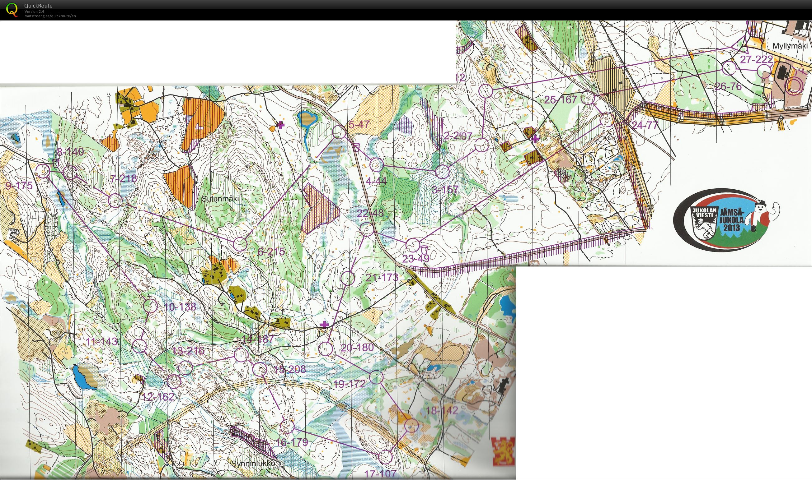 Jämsä-Jukola 2013 (15/06/2013)