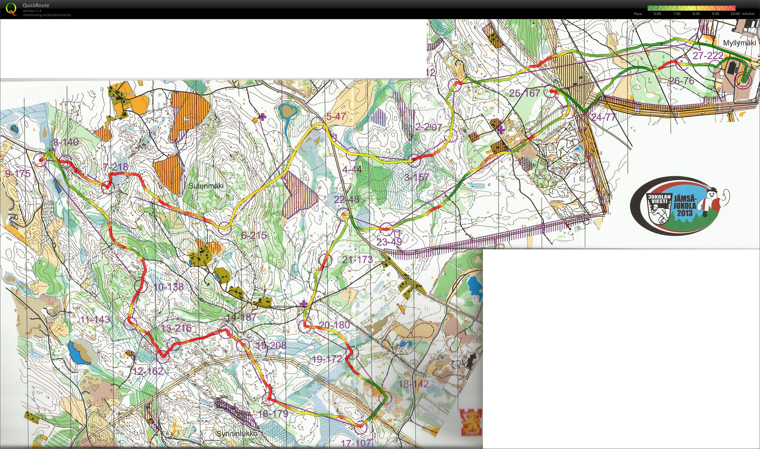 Jämsä-Jukola 2013 (15/06/2013)