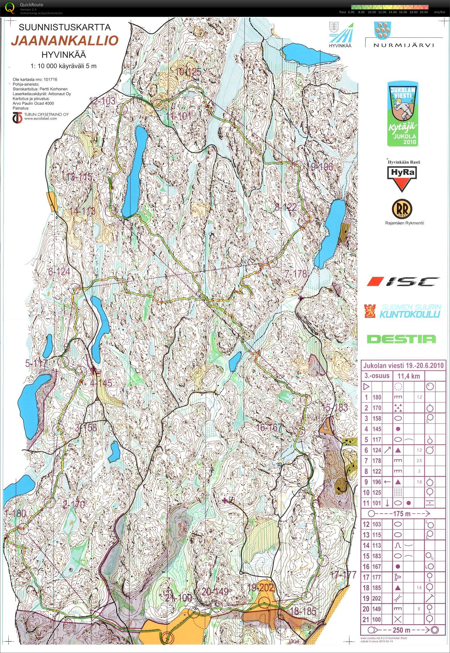 Kytäjä Jukola 2010 (20/06/2010)
