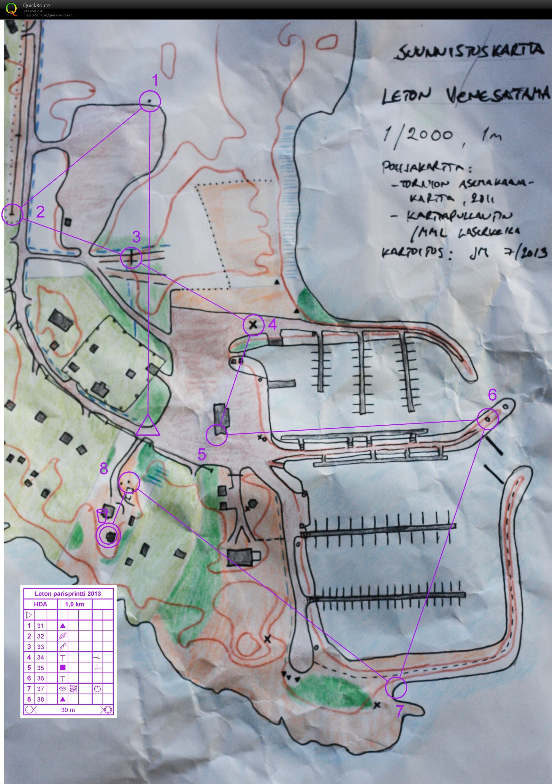 Leton parisprintti 2013 (26.07.2013)