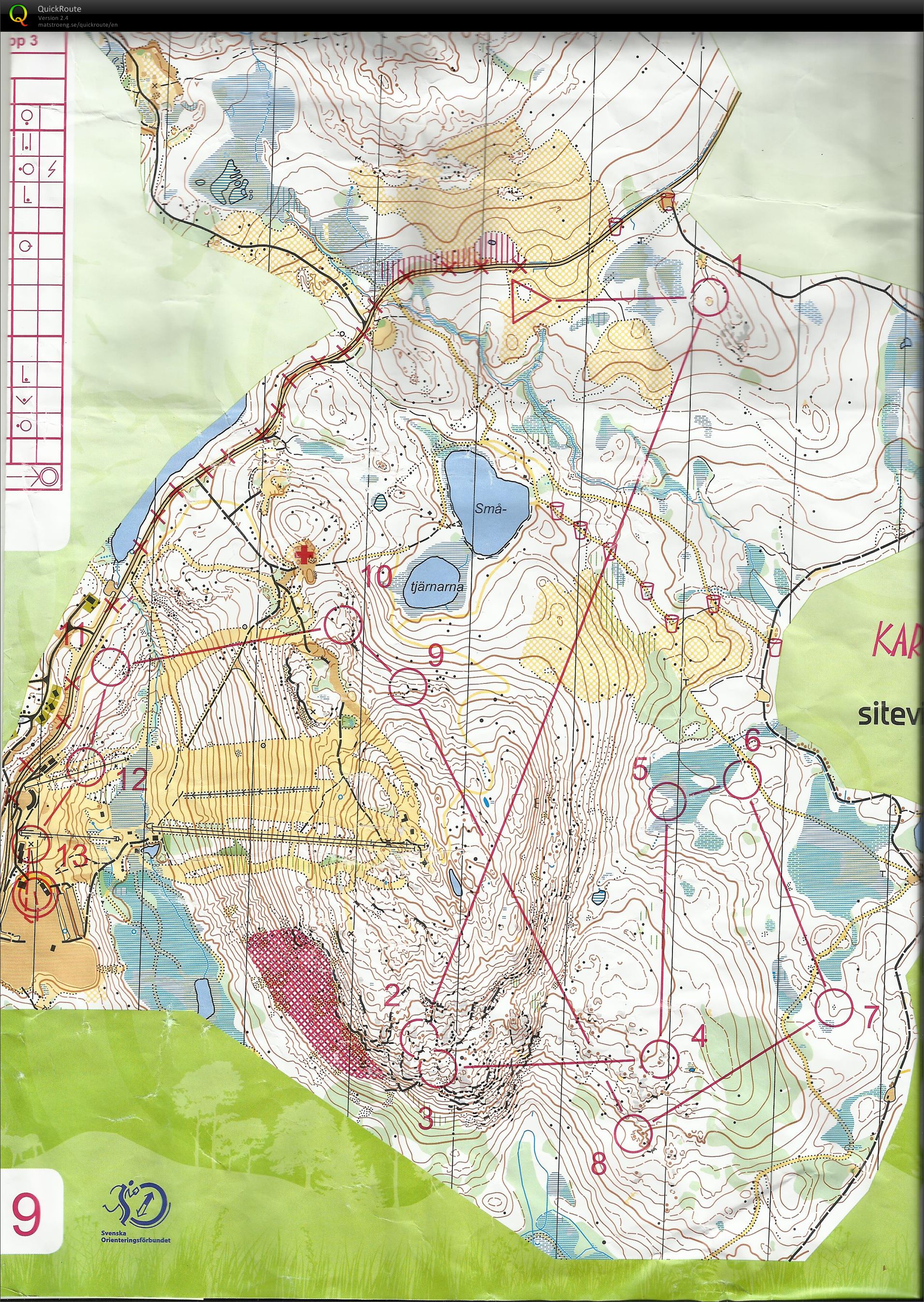 O-ringen Boden, 3. etapp (24/07/2013)