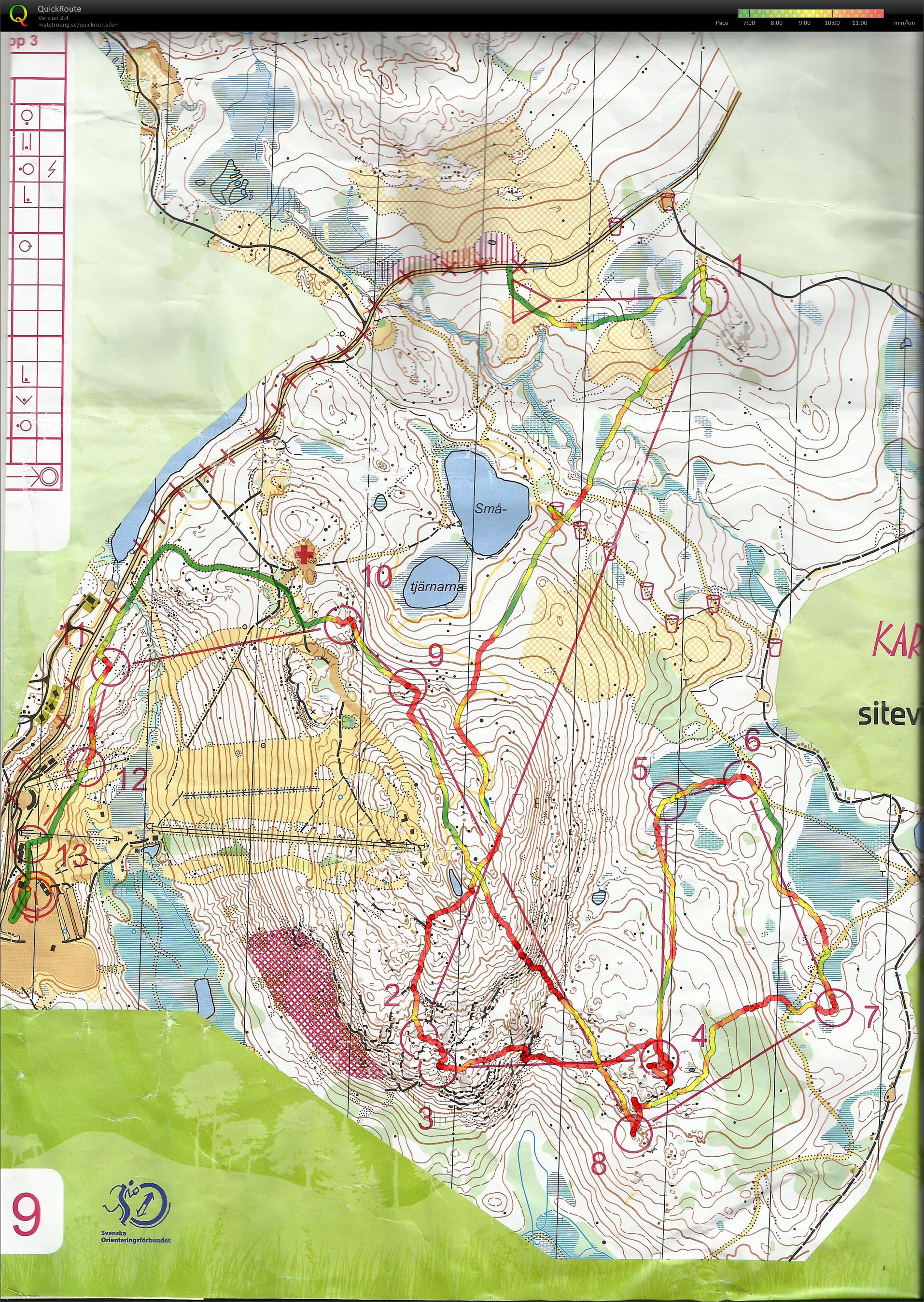 O-ringen Boden, 3. etapp (24/07/2013)