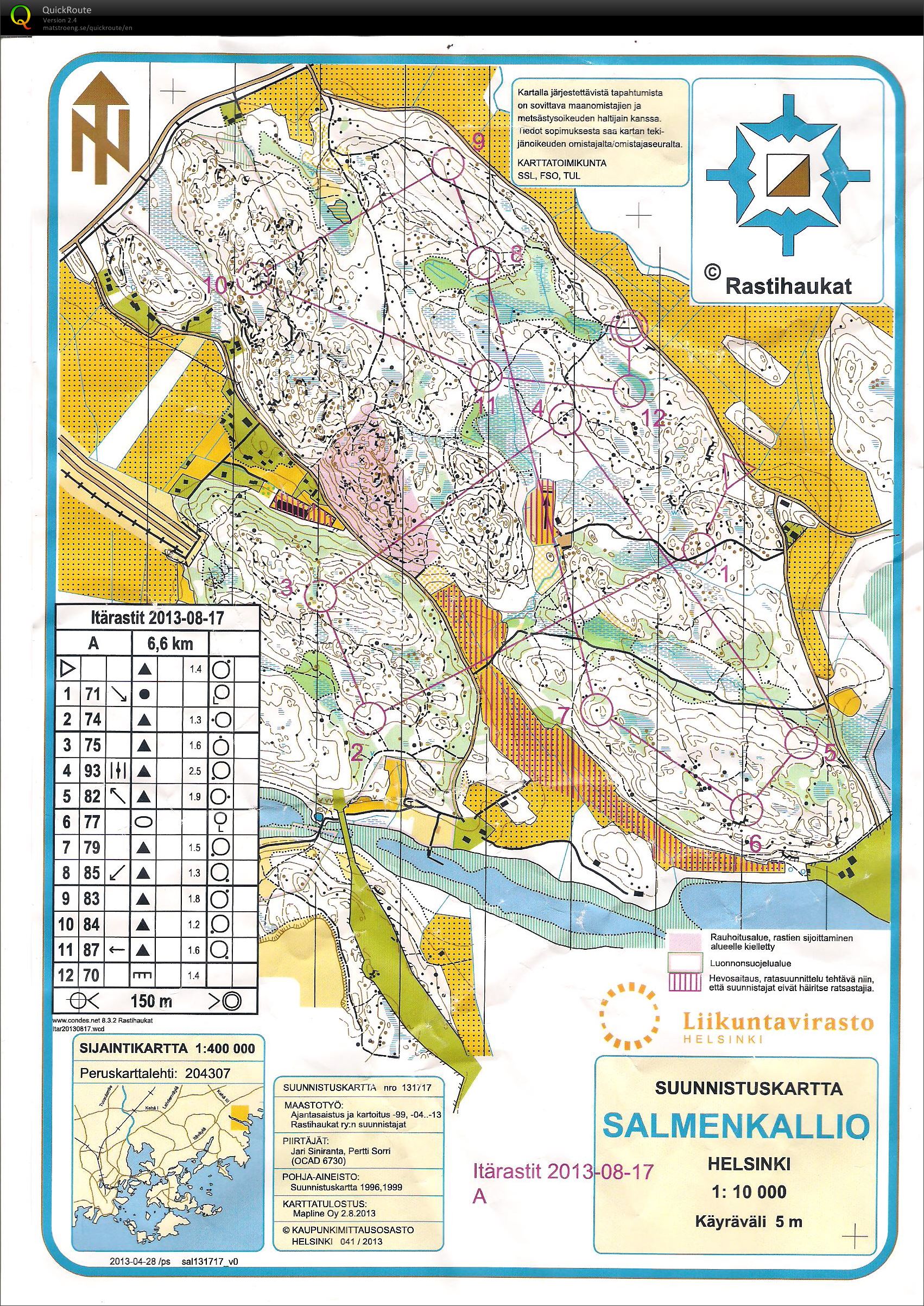 Itär Salmenkallio Hki 17-8-2013 (17/08/2013)