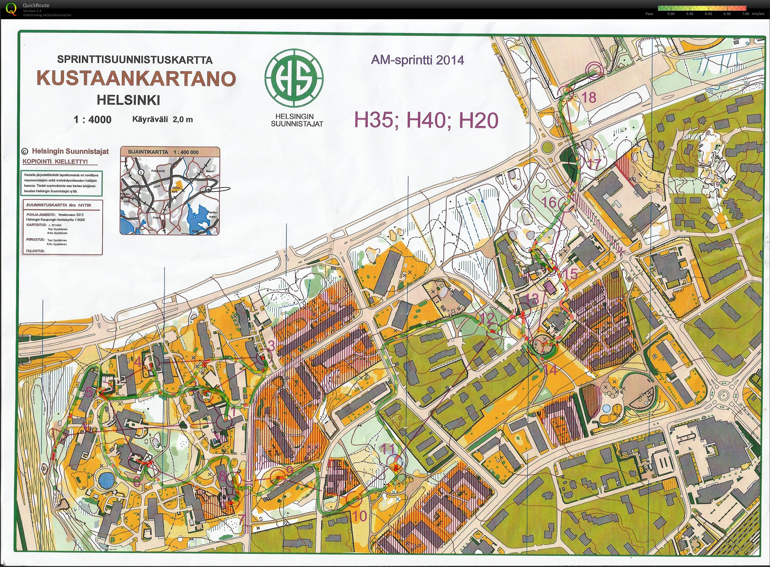 AM-Sprintti Uusimaa 2014 (10/09/2014)