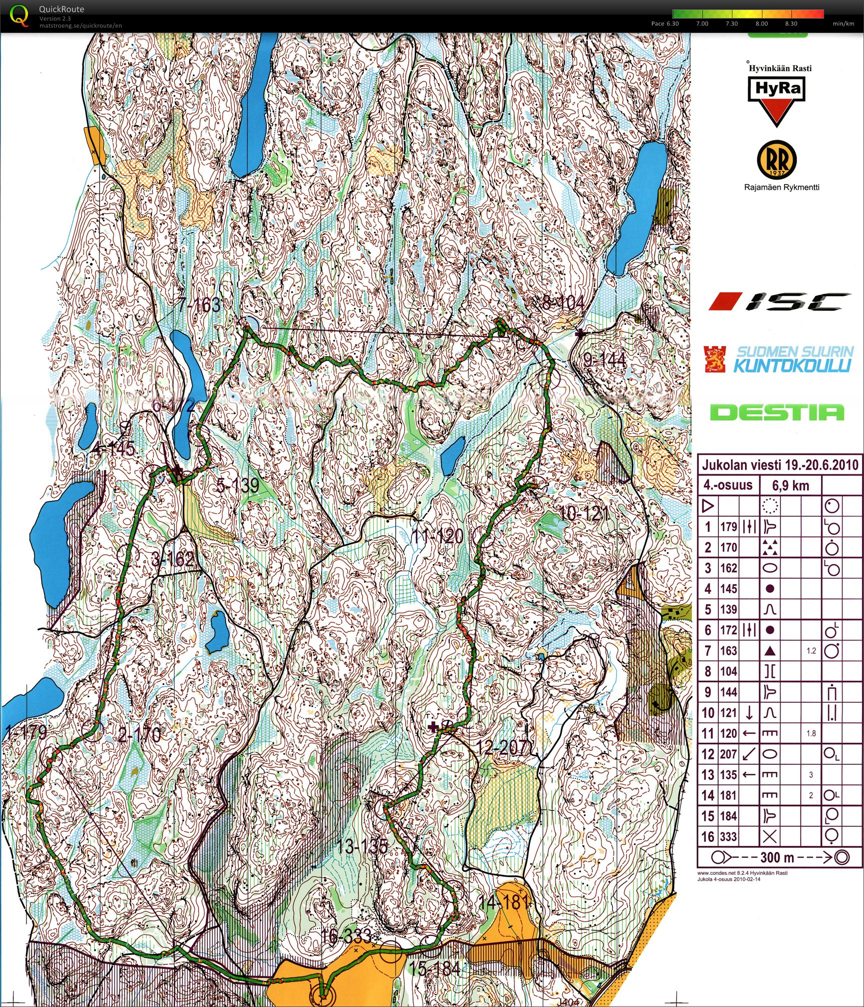 Kytäjä-Jukola 2010, 4. osuus (20/06/2010)