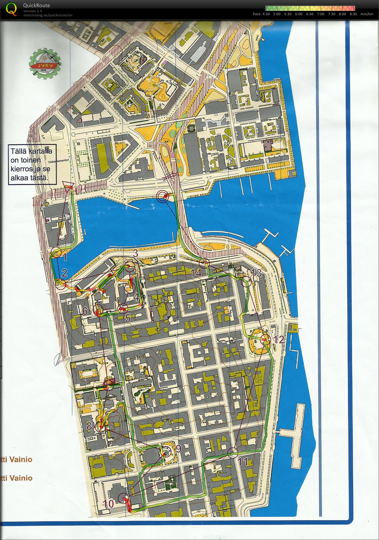 Korttelirastit Hakaniemi, kartta 2/2 (15/02/2015)