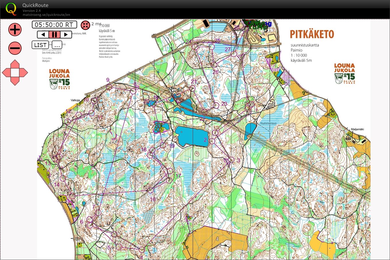 Jukola 2015 osuus 7 Henkka (14/06/2015)