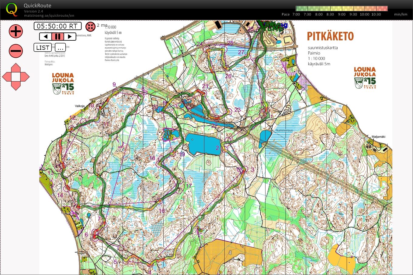 Jukola 2015 osuus 7 Henkka (14/06/2015)
