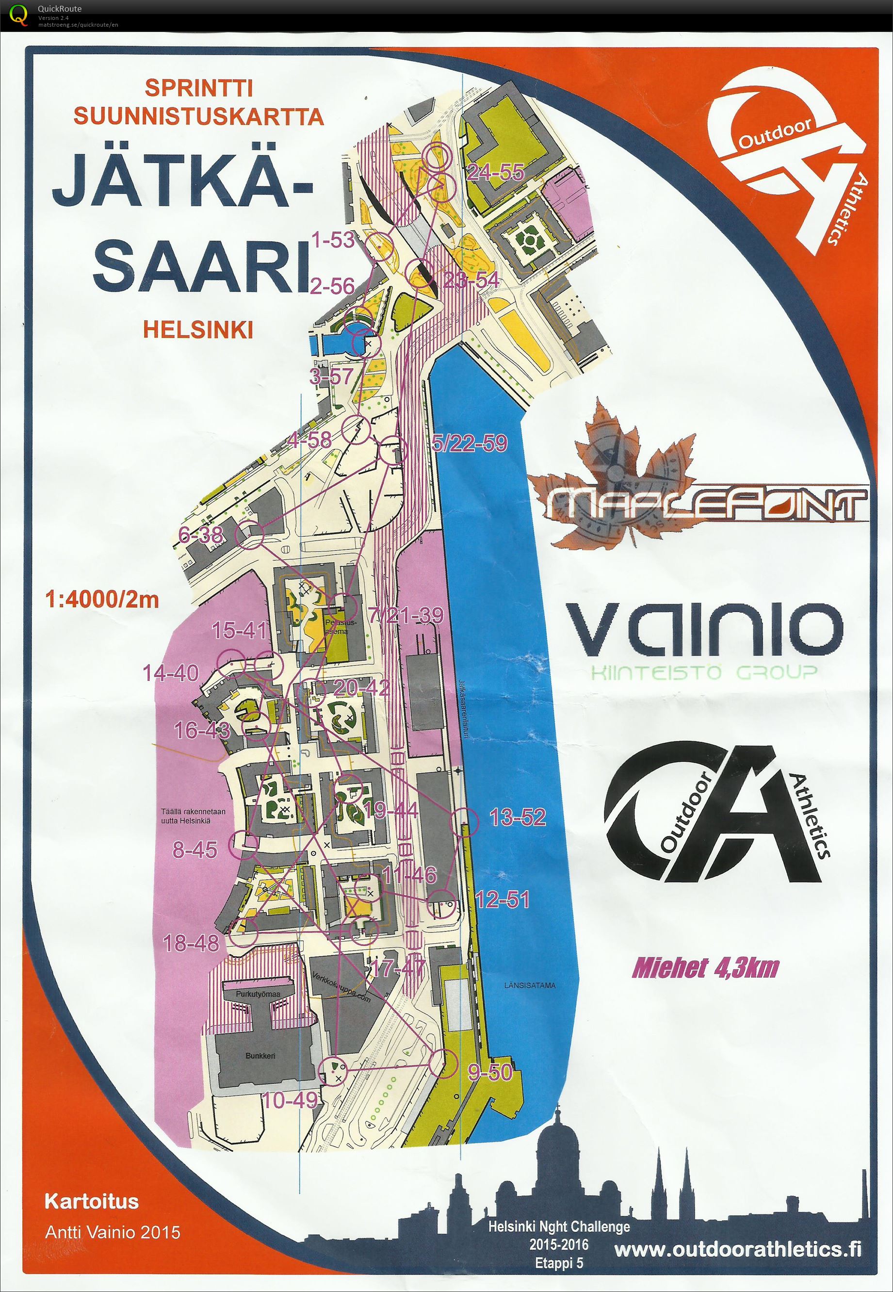 Helsinki Night Challenge - 5/2015 (10/11/2015)