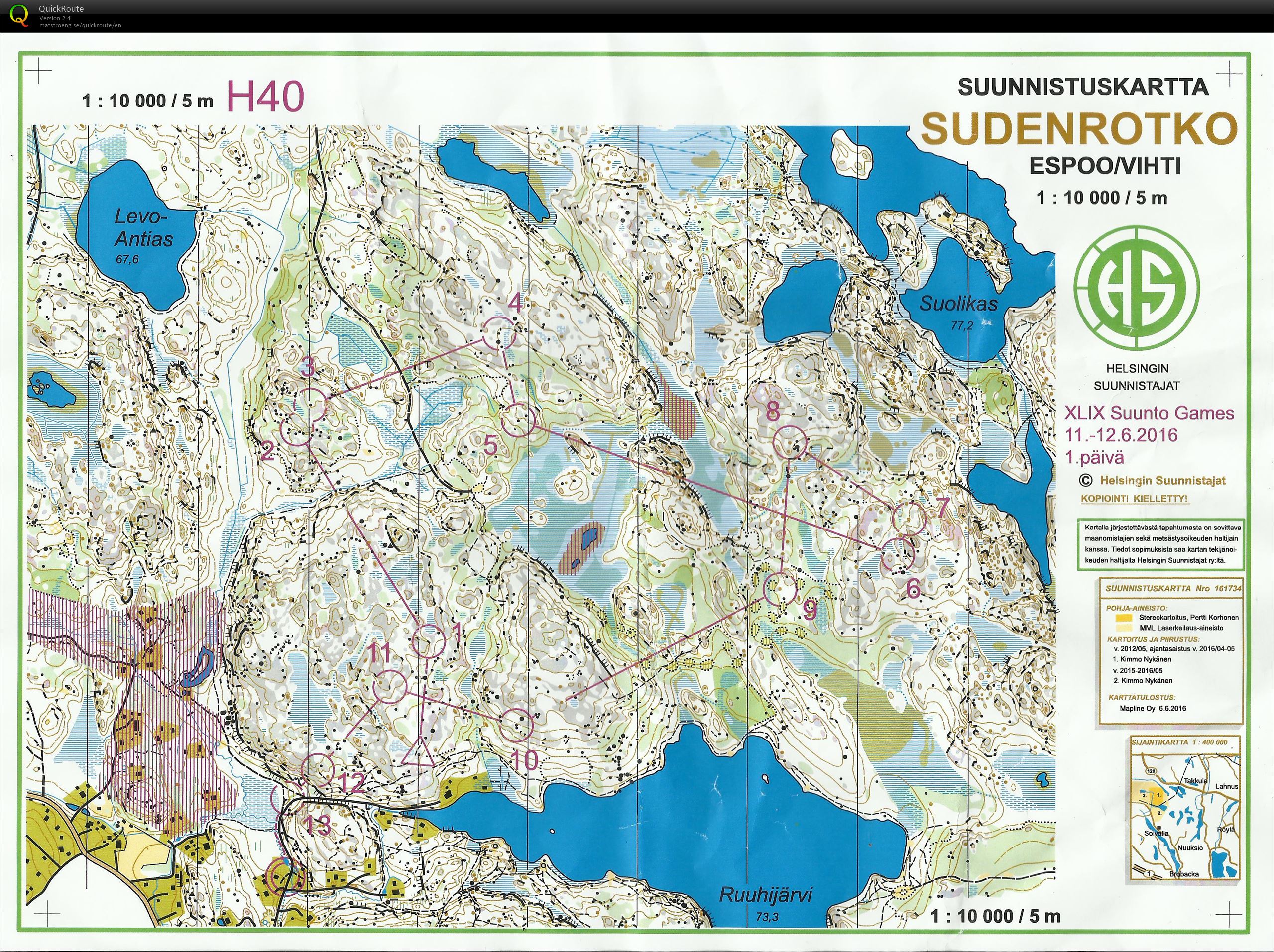 Suunto-Games 2016 Day 1/2 (11/06/2016)