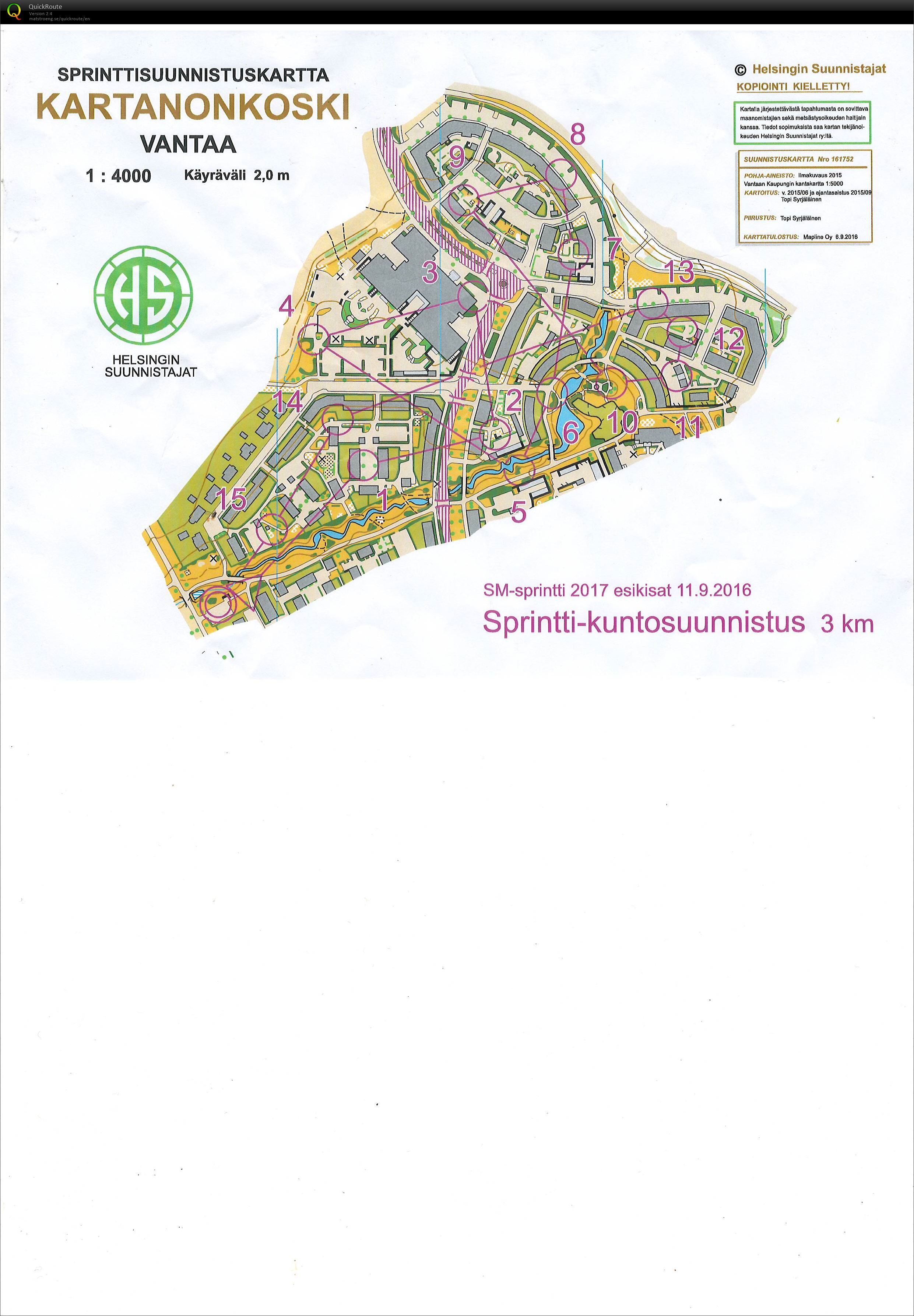 Firmaliiga Sprintti (11/09/2016)