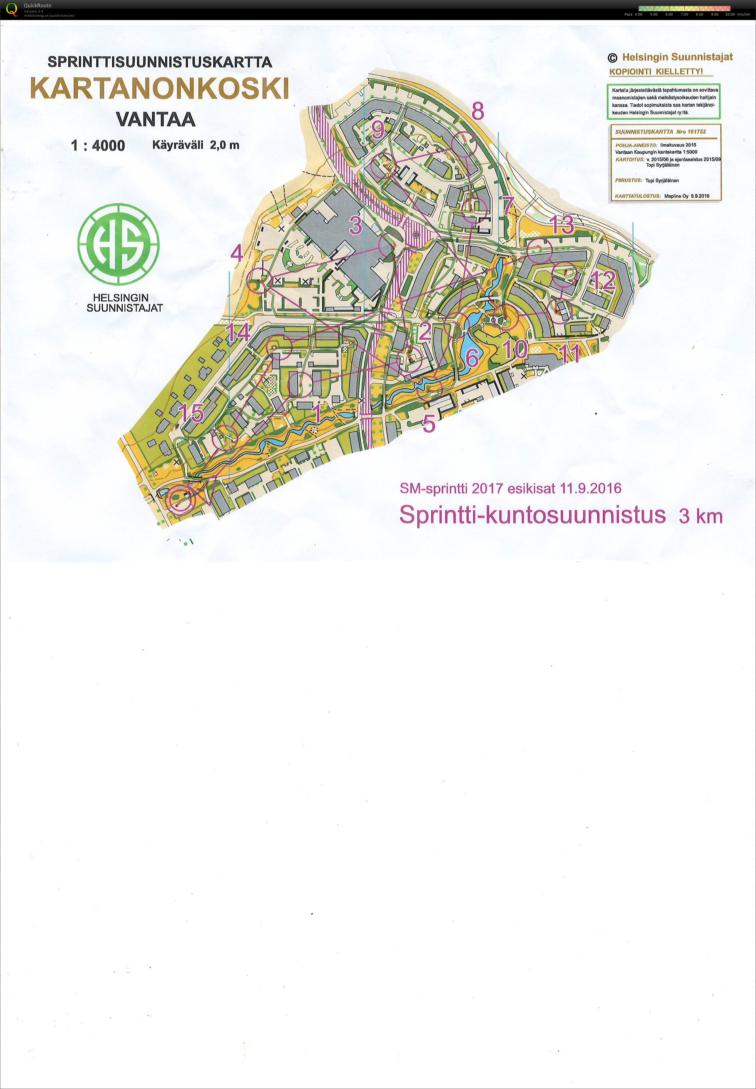 Firmaliiga Sprintti (11/09/2016)