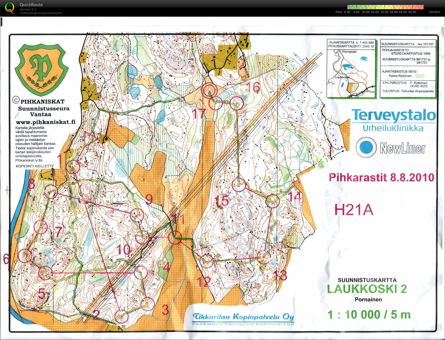 Pihkarastit (treeninä) (2010-08-09)