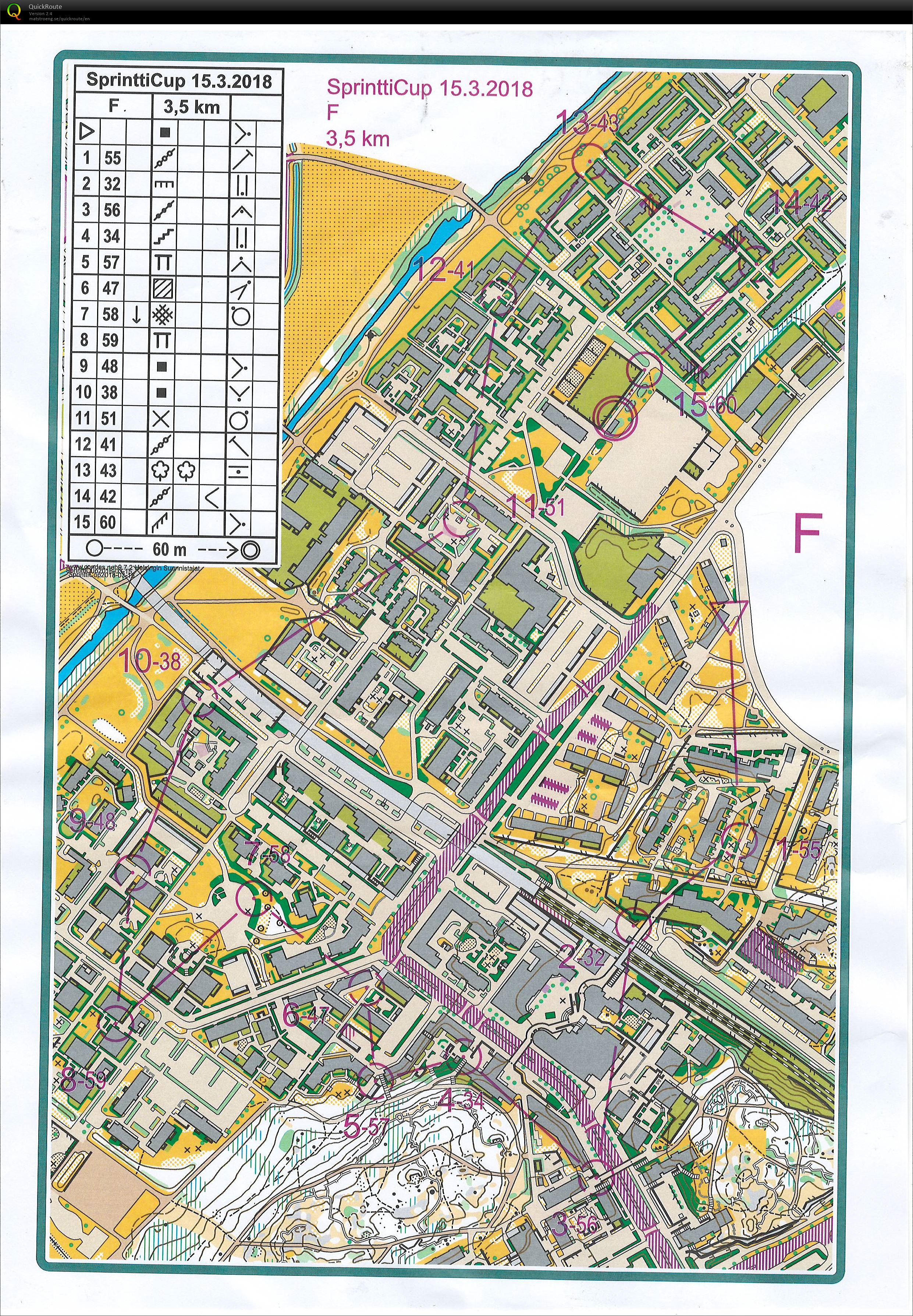 Firmaliiga Sprintti Kannelmäki (15/03/2018)