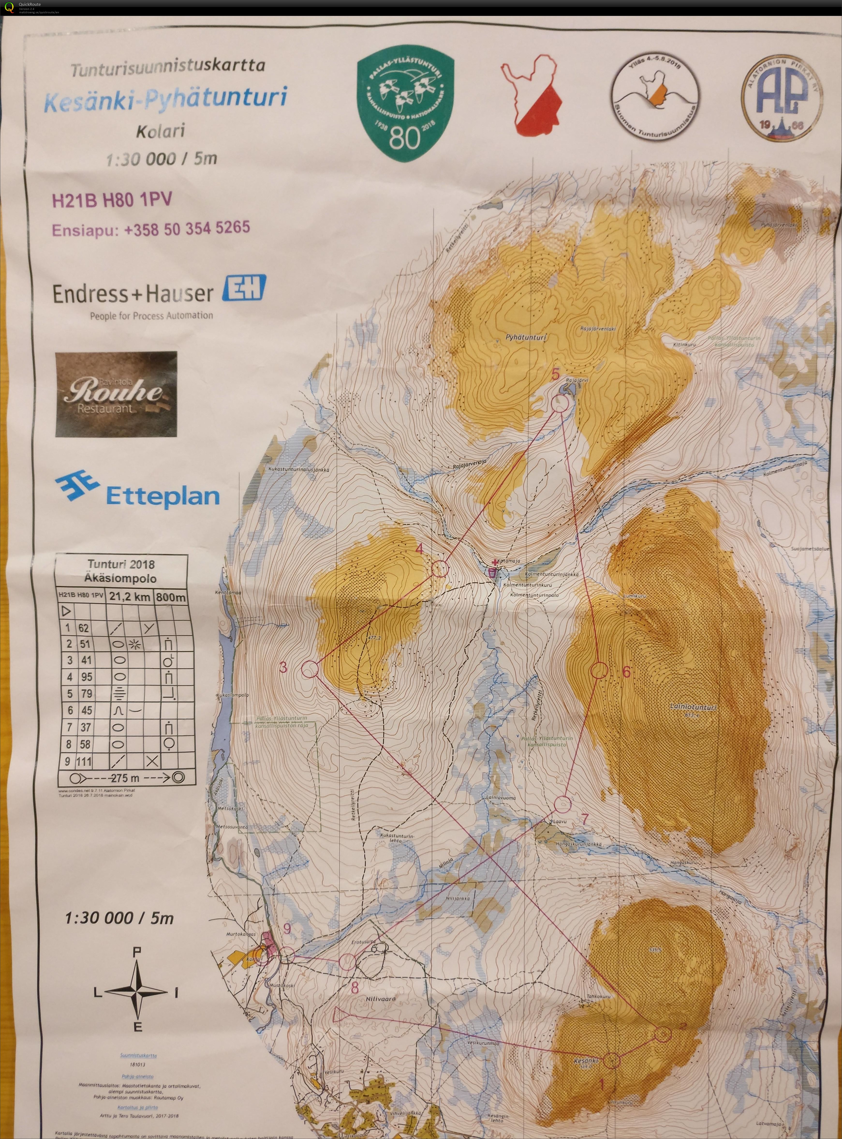 Tunturisuunnistus (04-08-2018)