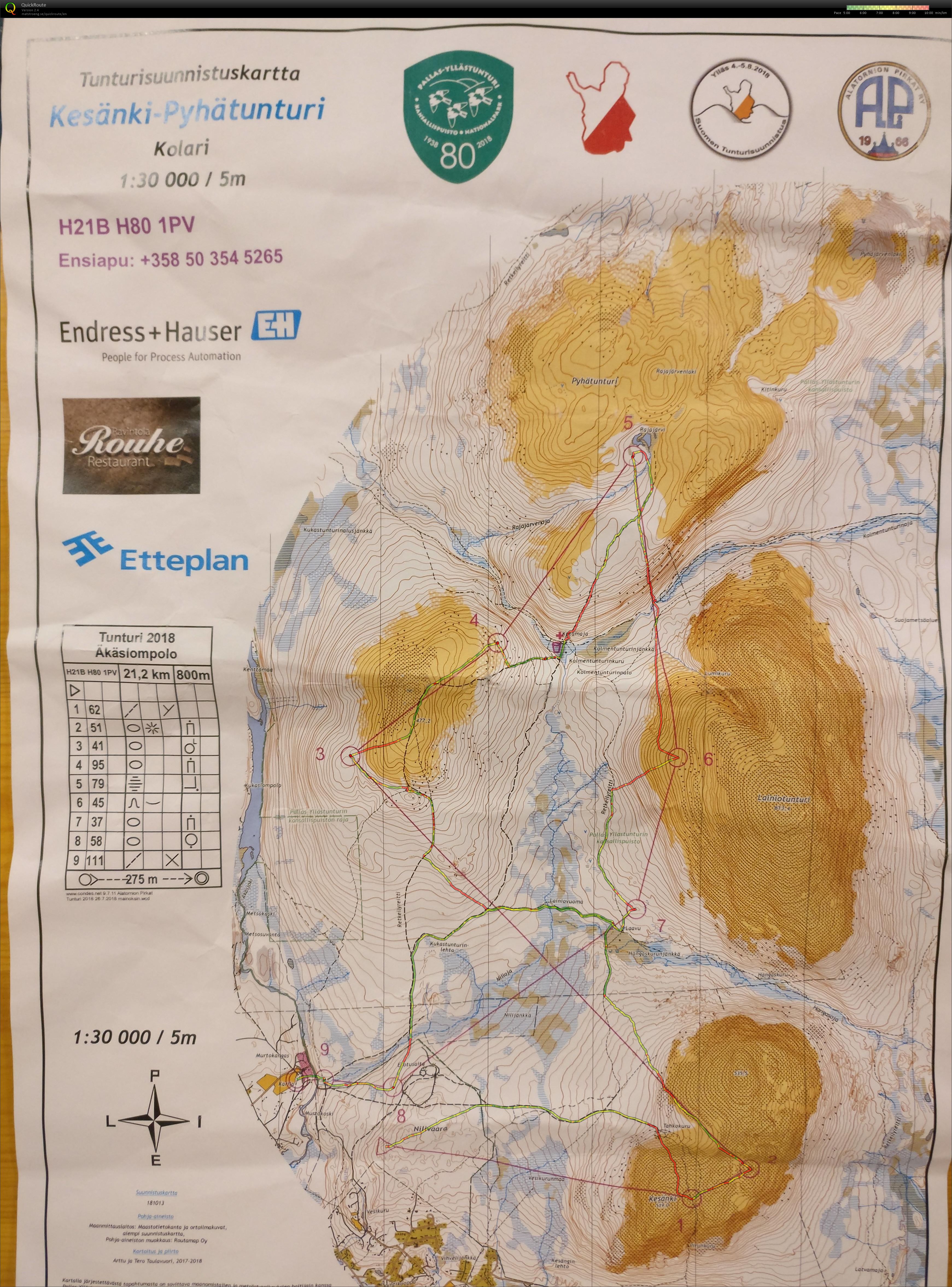 Tunturisuunnistus (04-08-2018)