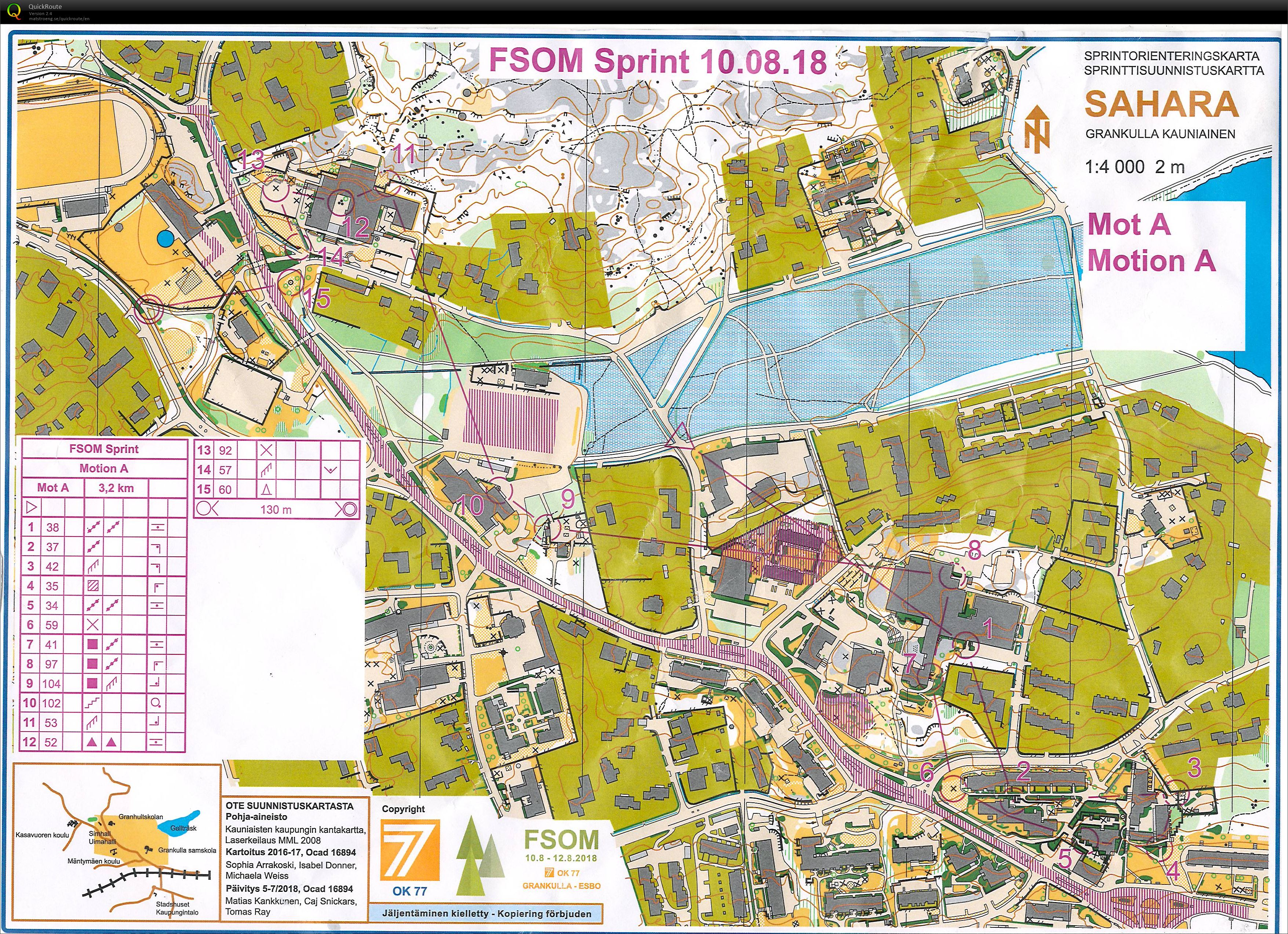 FSOM Sprint (10/08/2018)