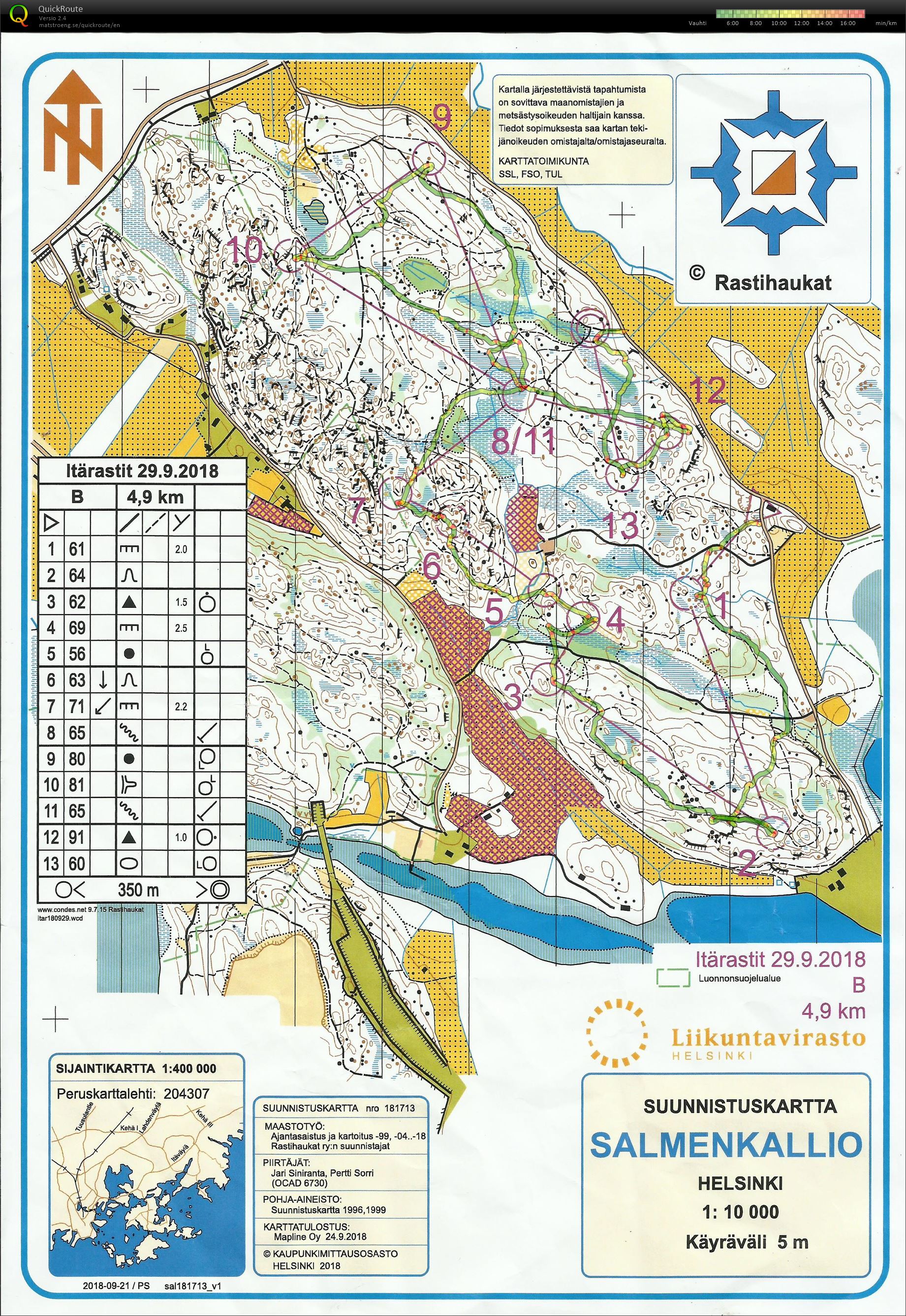 OC Puisto päivämestis 2018 (29/09/2018)