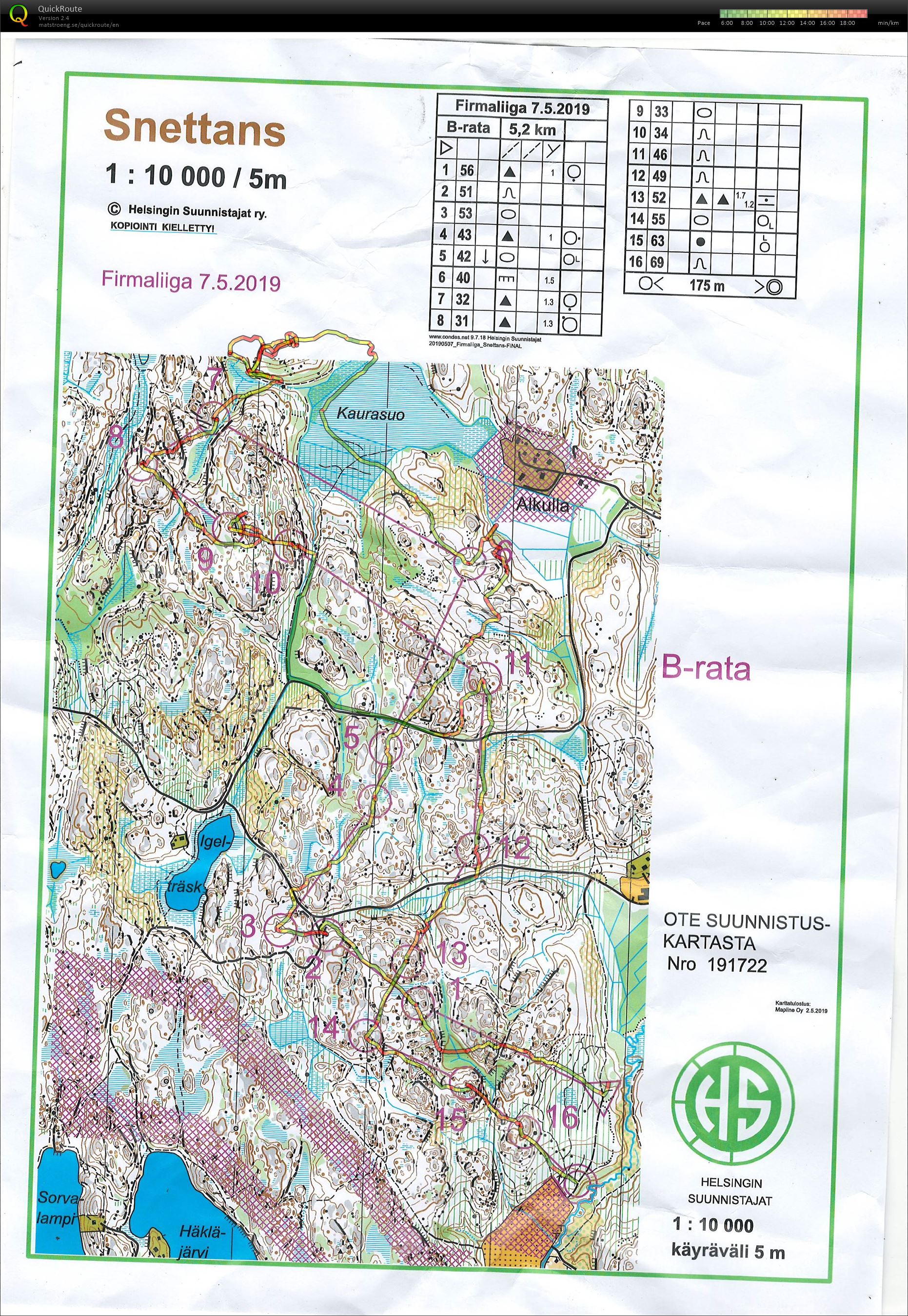 Firmaliiga Snettans (07-05-2019)