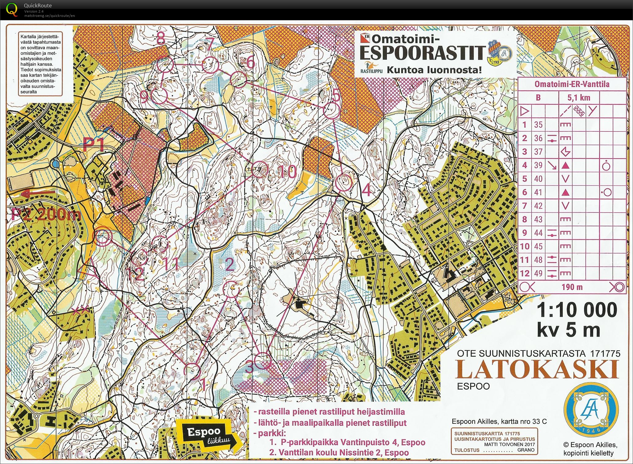 Espoorastit Vanttila (19/04/2020)