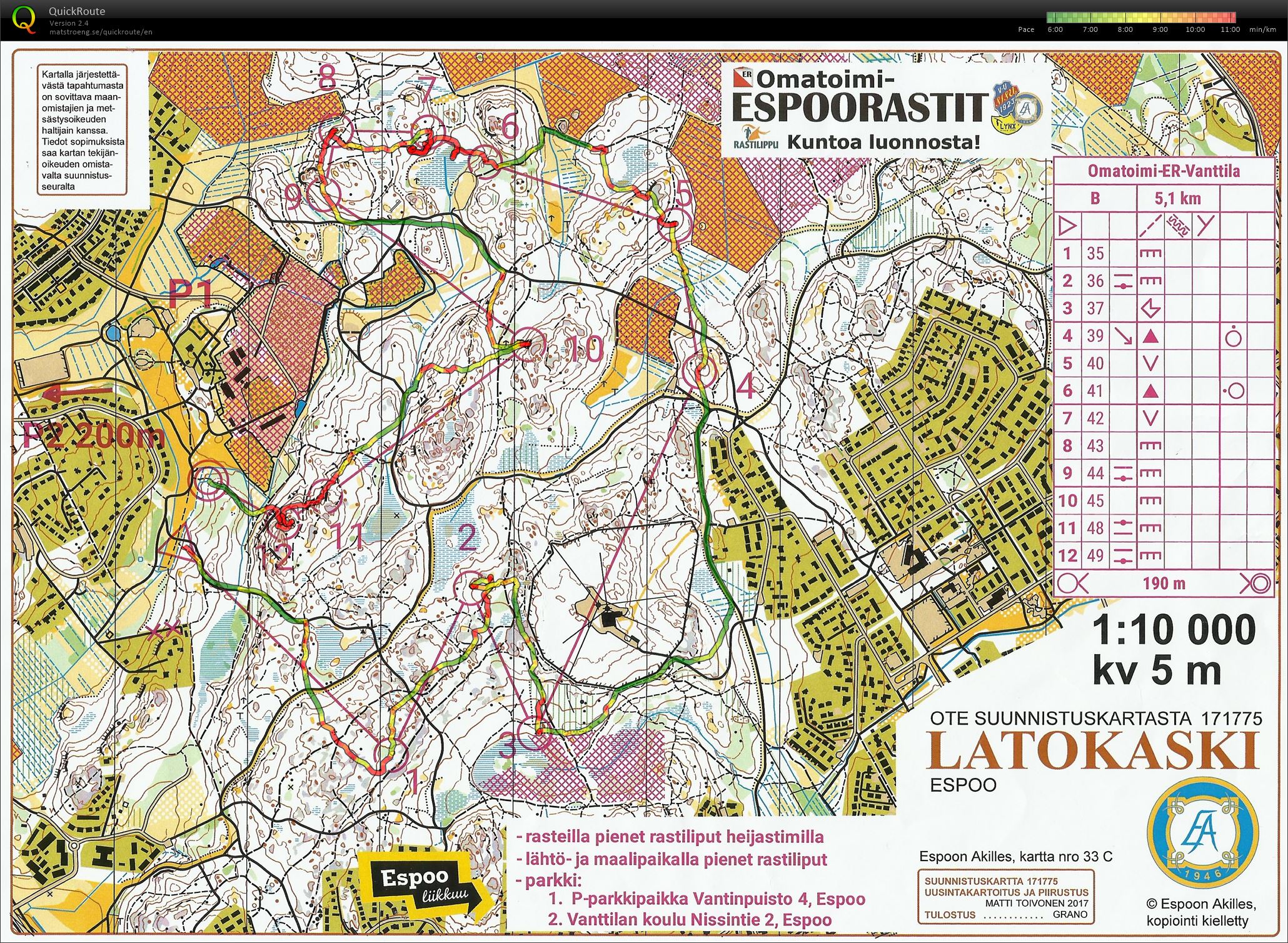 Espoorastit Vanttila (19/04/2020)