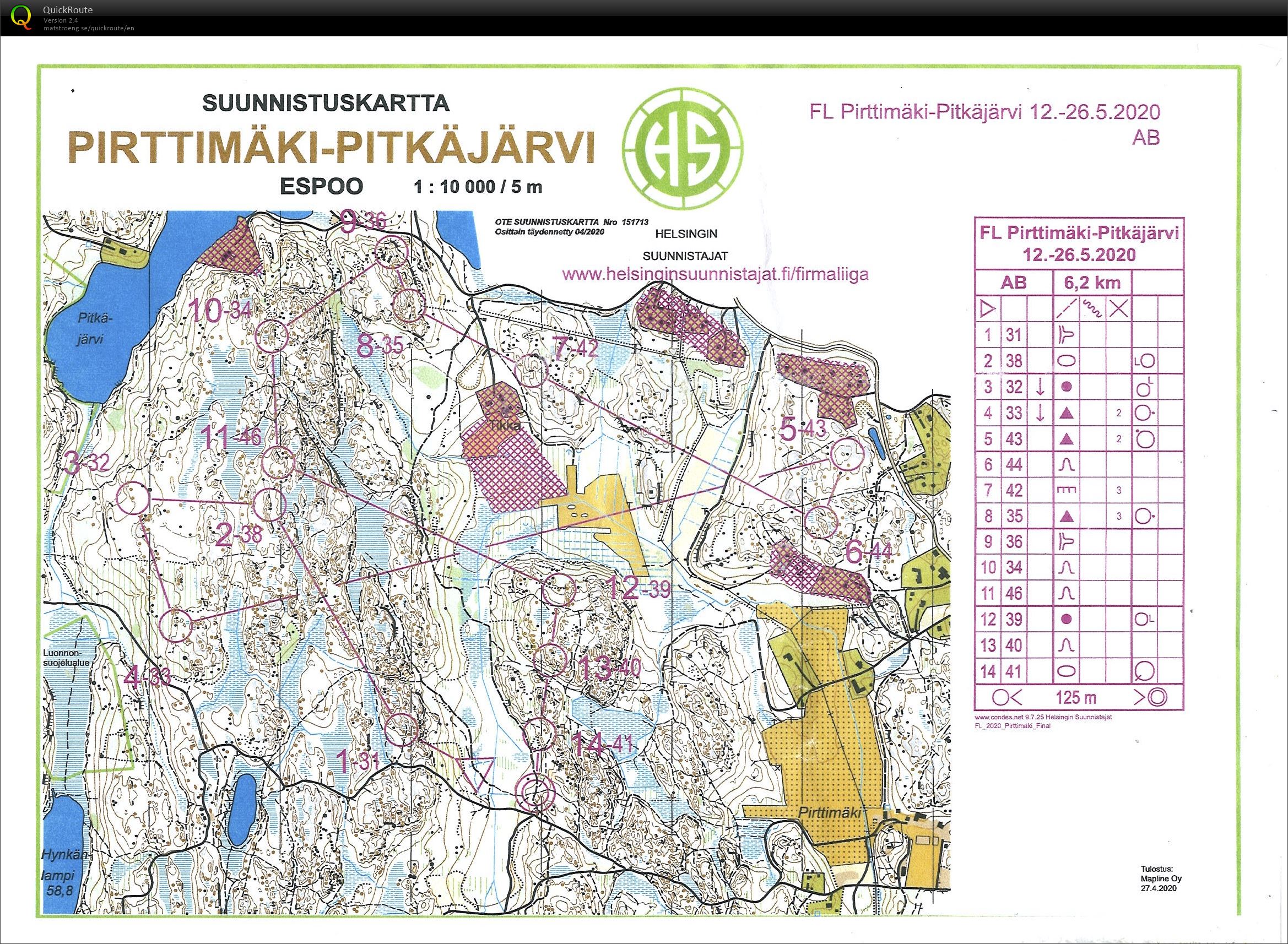Firmaliiga AB Pirttimäki (16/05/2020)