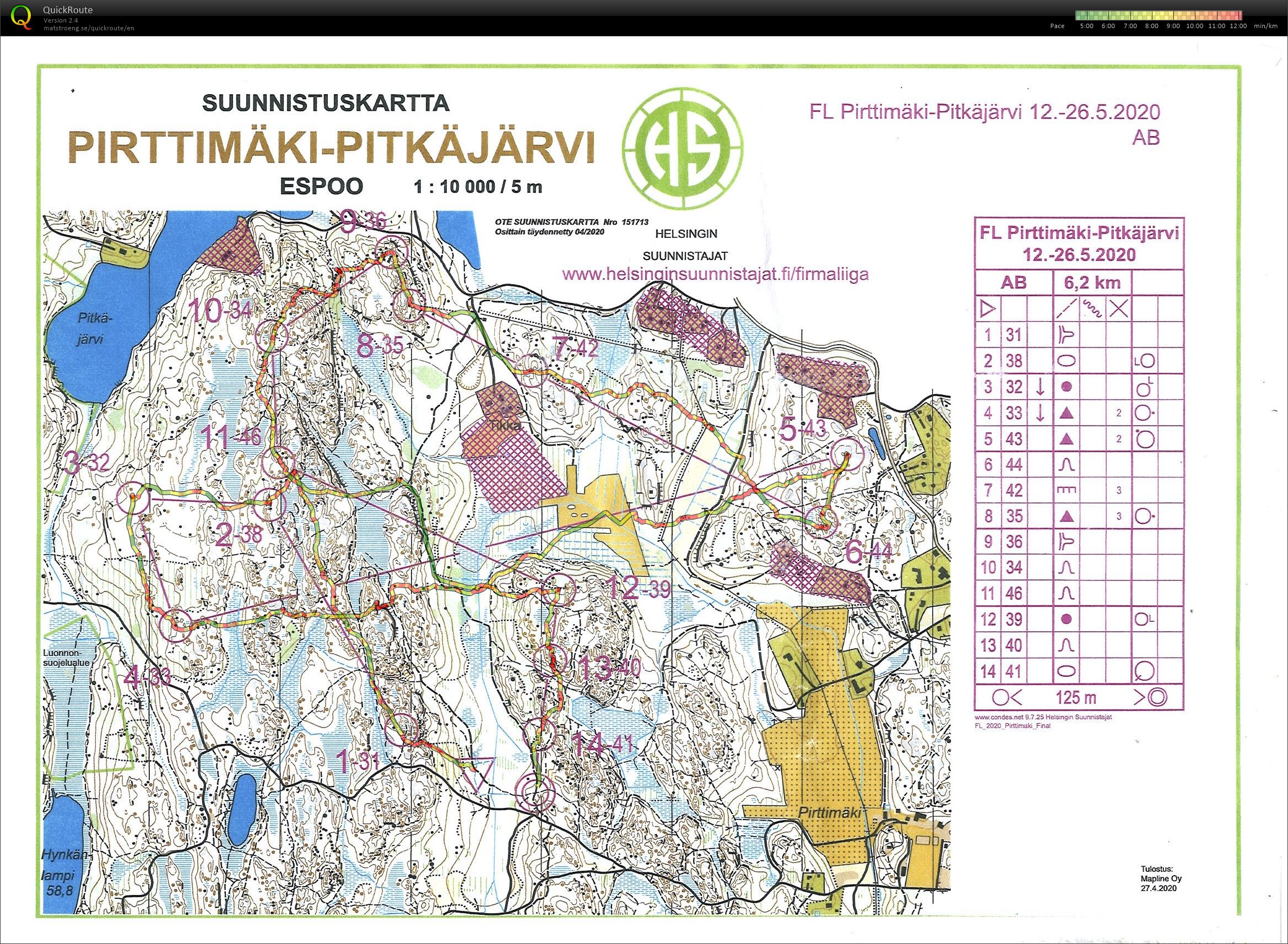 Firmaliiga AB Pirttimäki (16/05/2020)