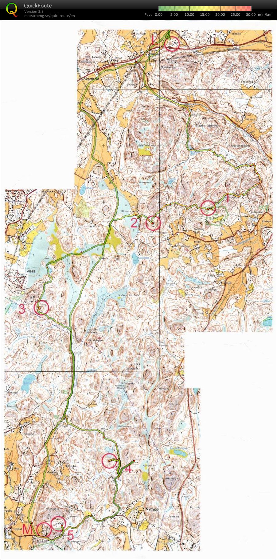 Retro Jukola 1949 4. osuus hiihtäen (28/03/2011)