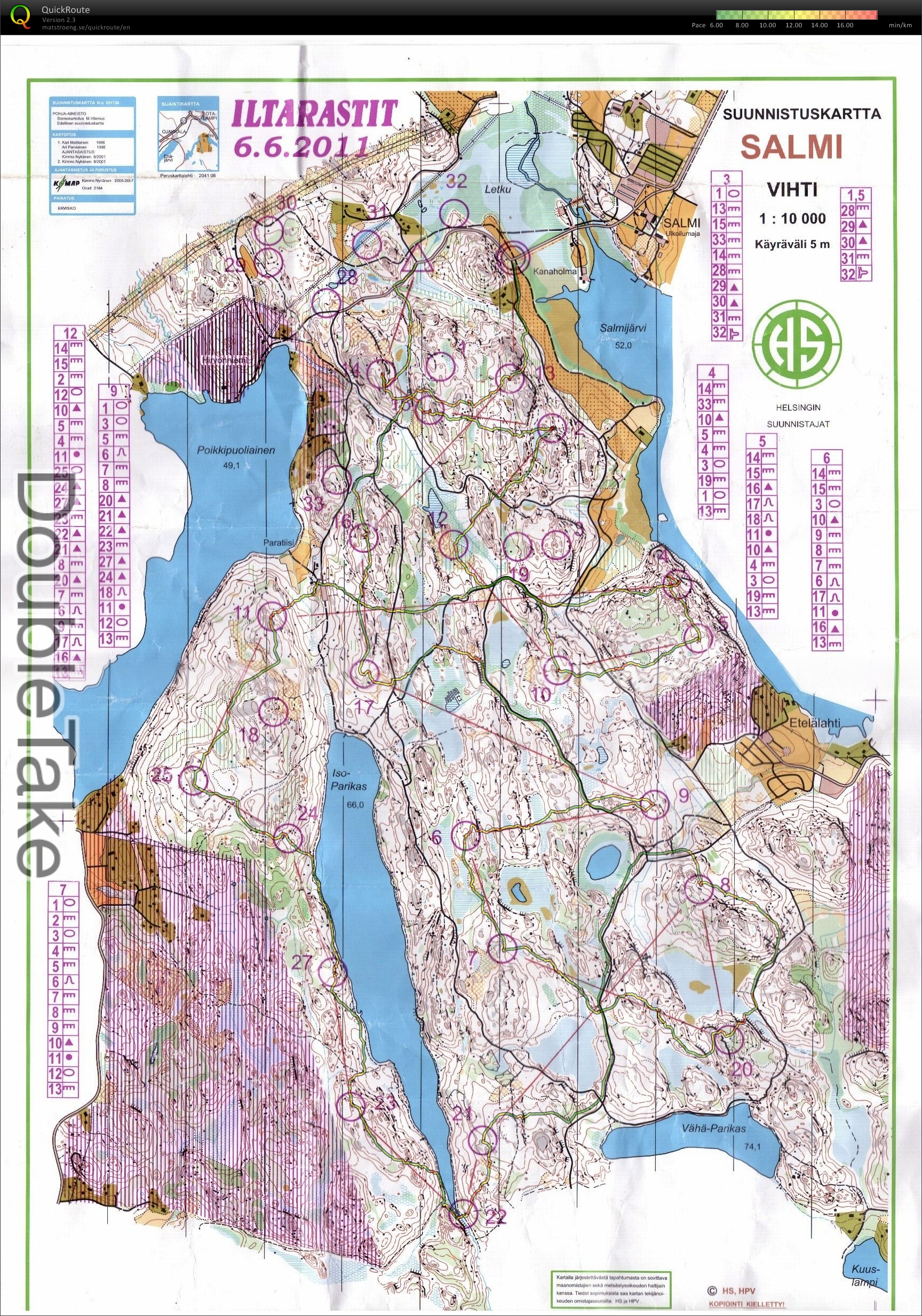 Iltarastit - Pitkä harjoitus (06/06/2011)
